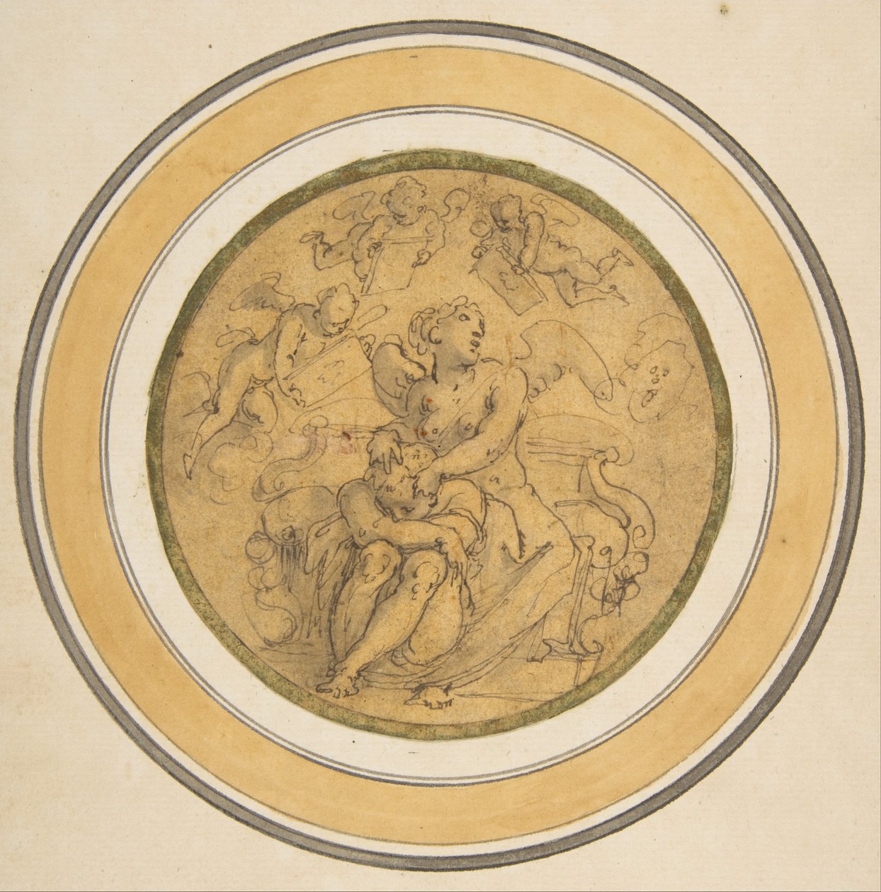 Allegorie des Schlafes tekijältä Giorgio Vasari