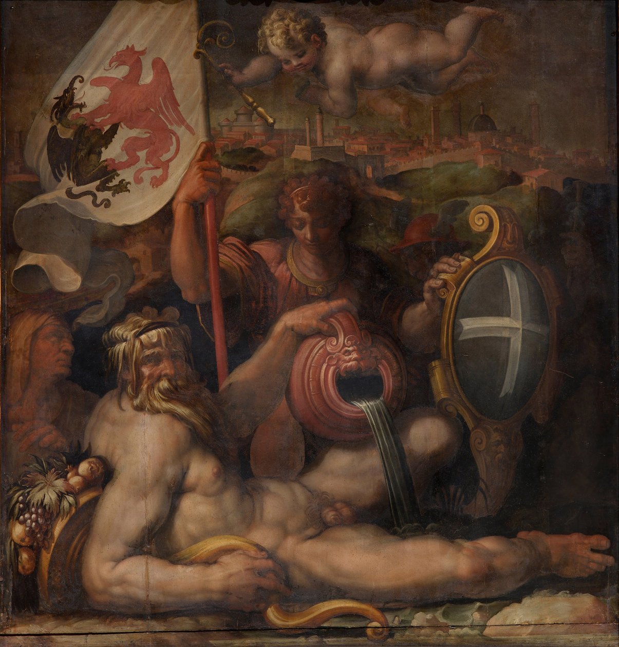 Volterran allegoria, 1563-1565 tekijältä Giorgio Vasari