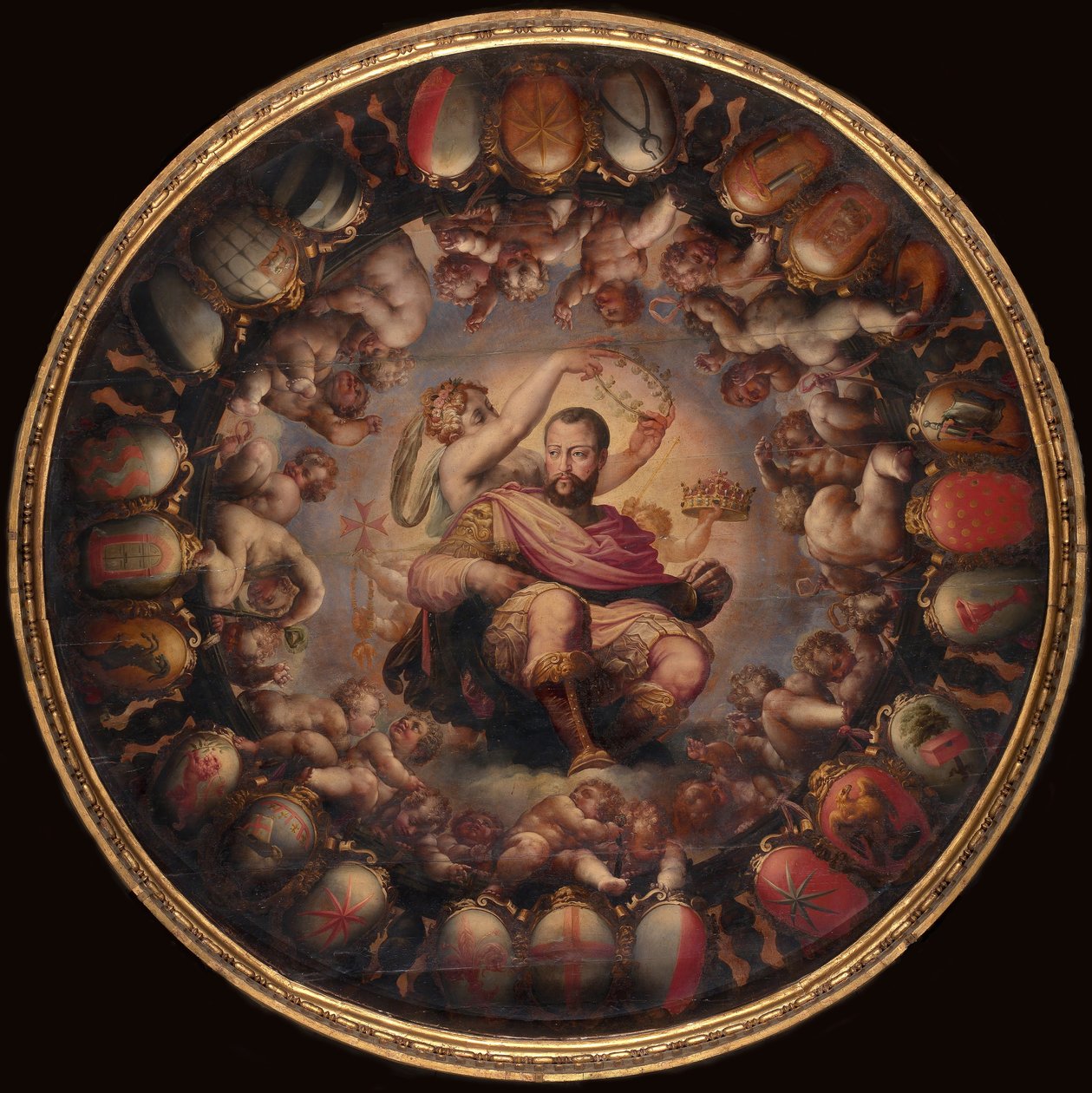 Apotheosis of Sosimo The Medic, 1563-1565 tekijältä Giorgio Vasari