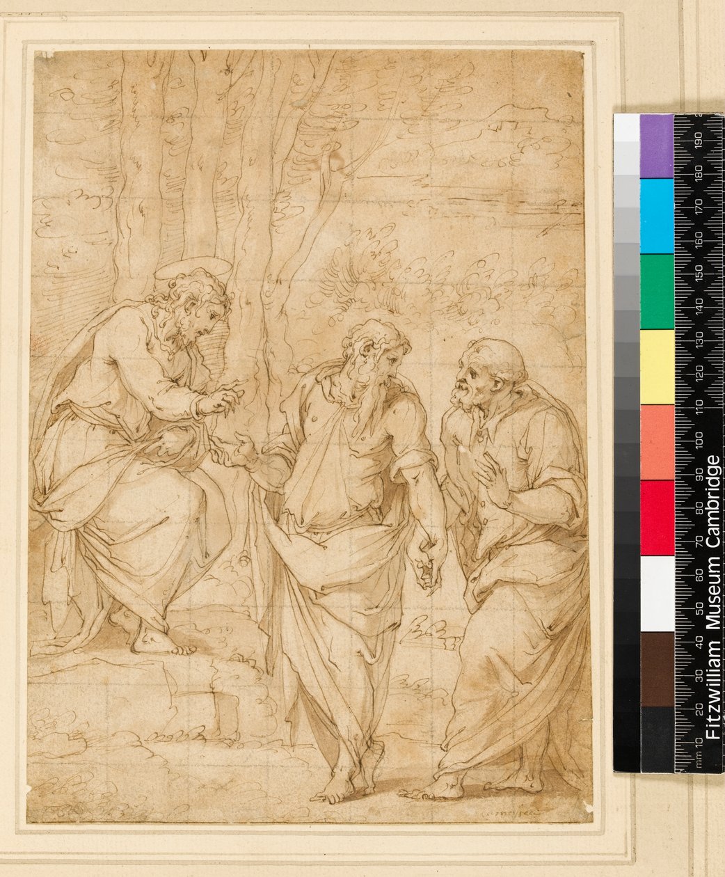 Kristus nimesi Pietarin seuraajakseen, 1500-1599 tekijältä Giorgio Vasari