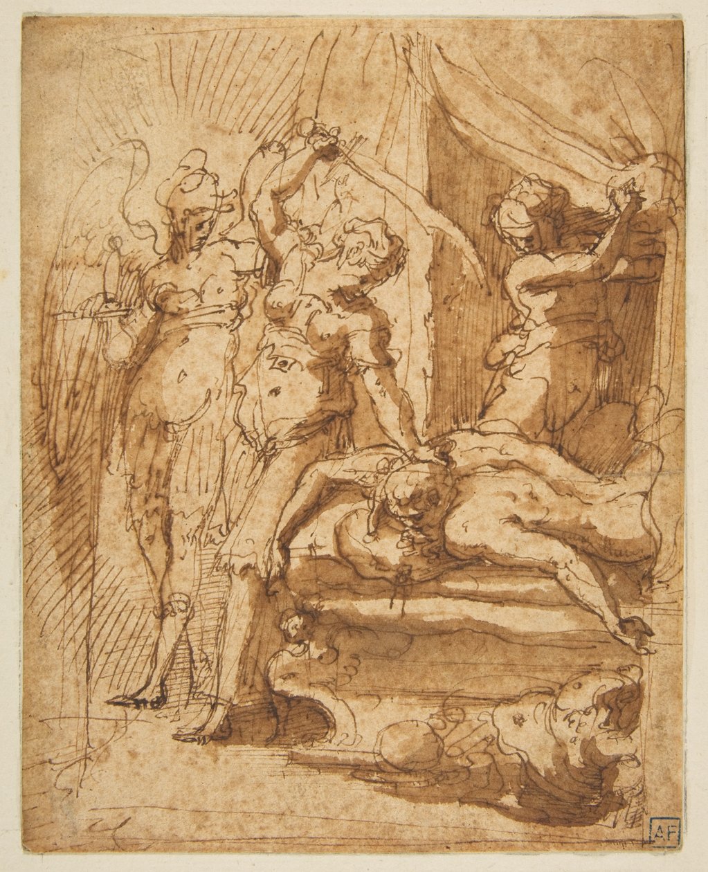 Judith enthauptet Holofernes tekijältä Giorgio Vasari