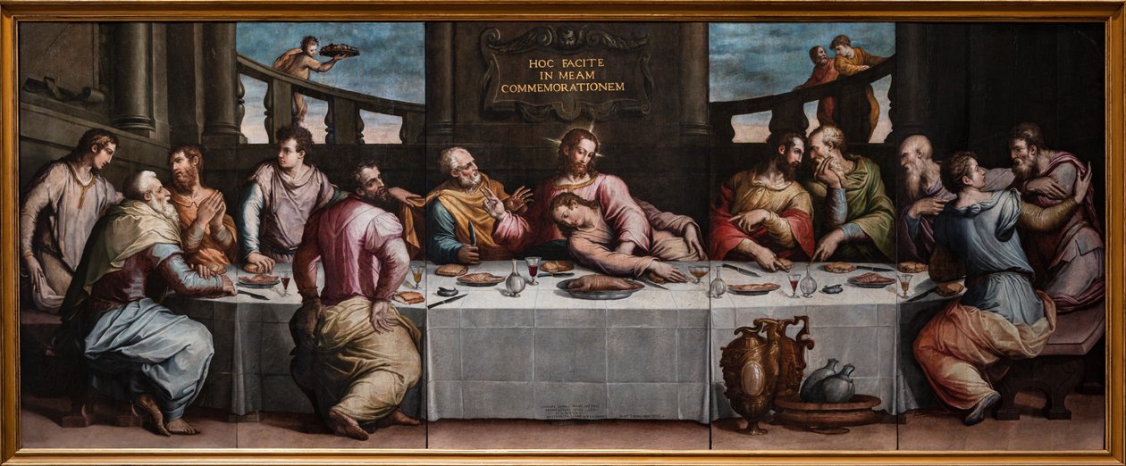 Viimeinen ehtoollinen tekijältä Giorgio Vasari