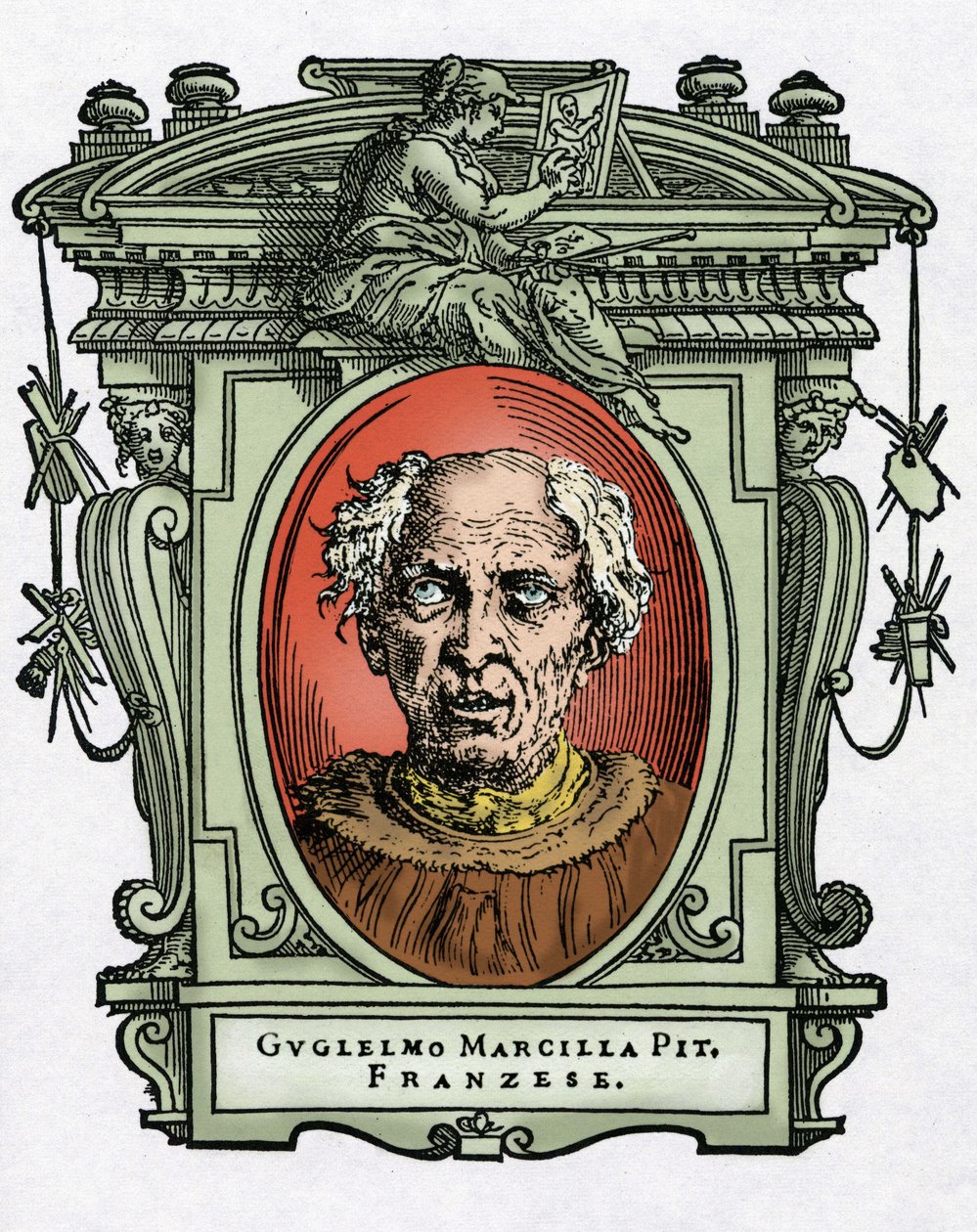 William of Marcillatin muotokuva tekijältä Giorgio Vasari