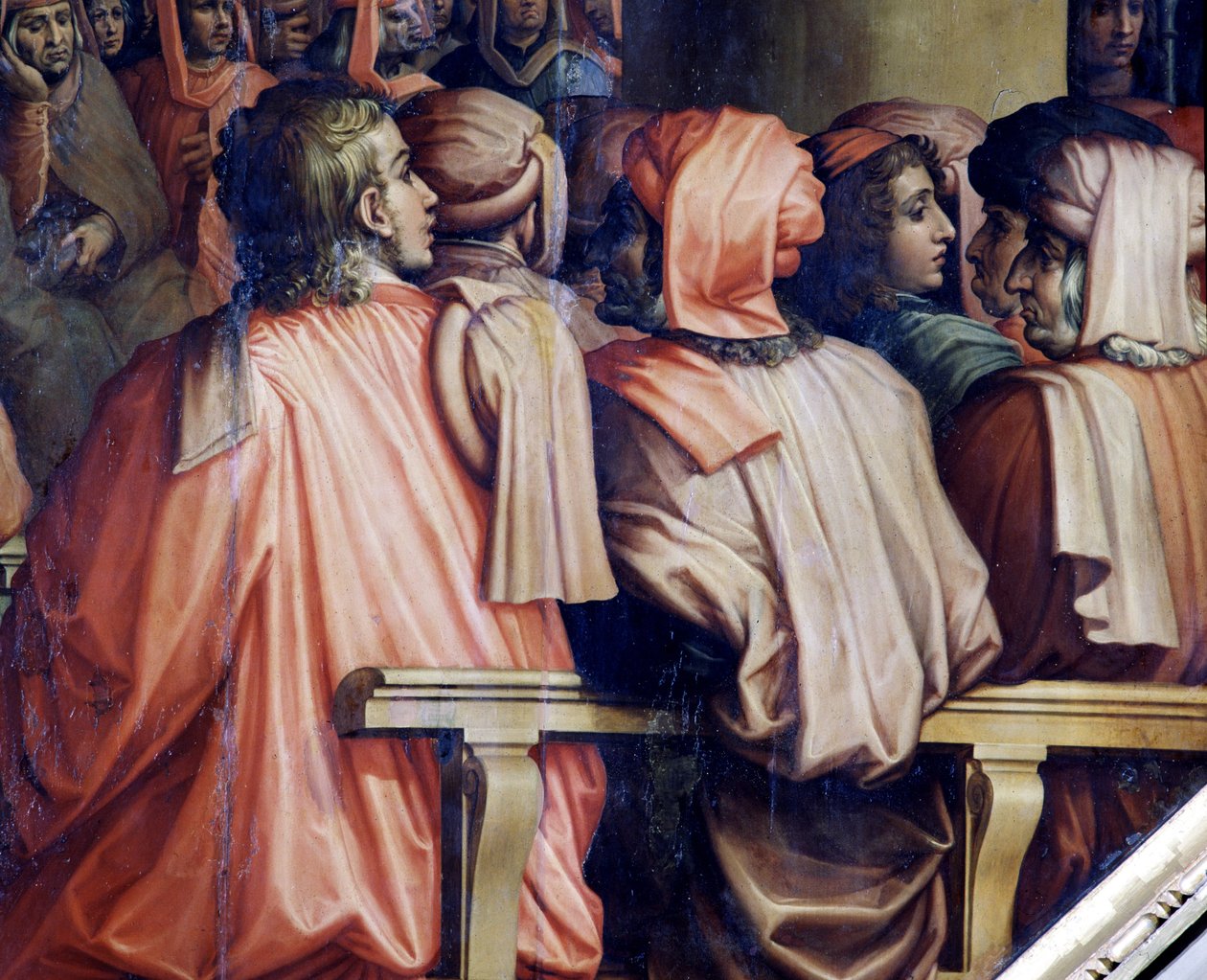 Antonio Giacominin rukous Pisan taistelun puolesta tekijältä Giorgio Vasari
