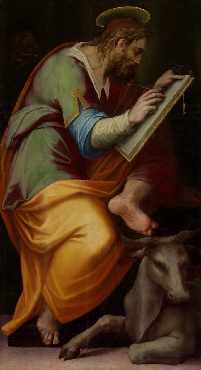 Pyhä Luukas, 1570-1571. tekijältä Giorgio Vasari