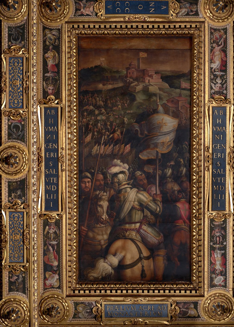 Monasteron linnoituksen valtaaminen tekijältä Giorgio Vasari