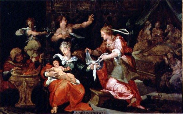 Neitsyen syntymä tekijältä Giorgio Vasari