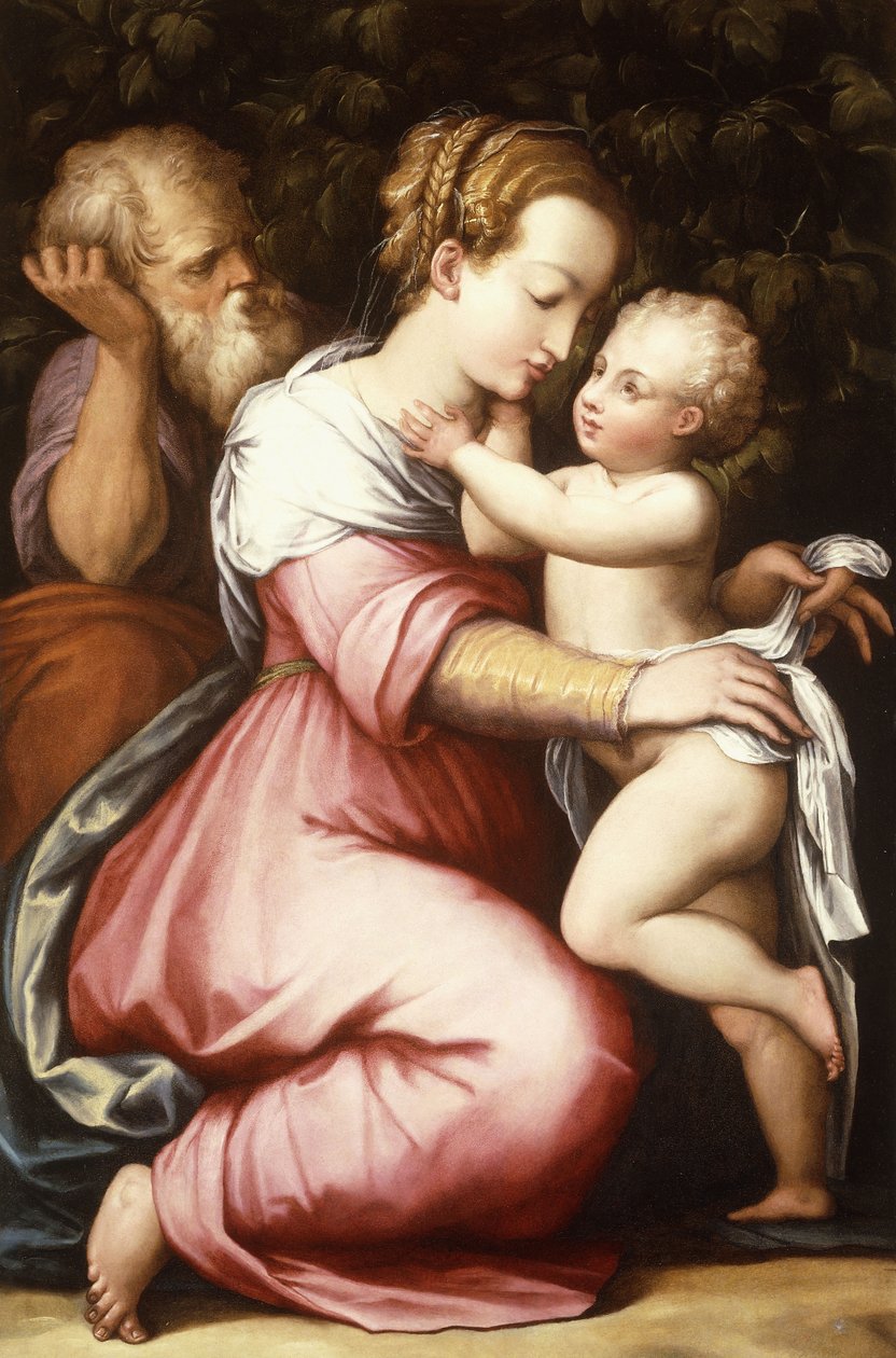 Pyhä perhe, 1500-luku tekijältä Giorgio Vasari