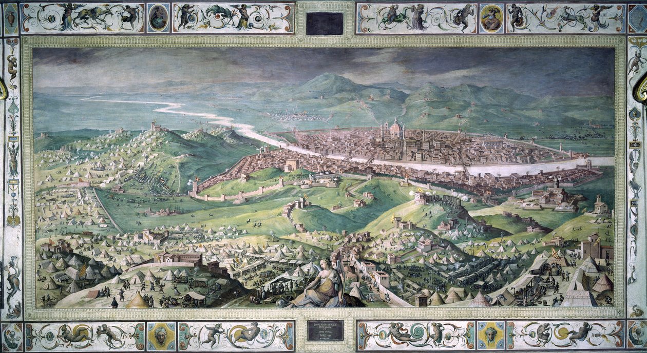 Firenzen piiritys tekijältä Giorgio Vasari