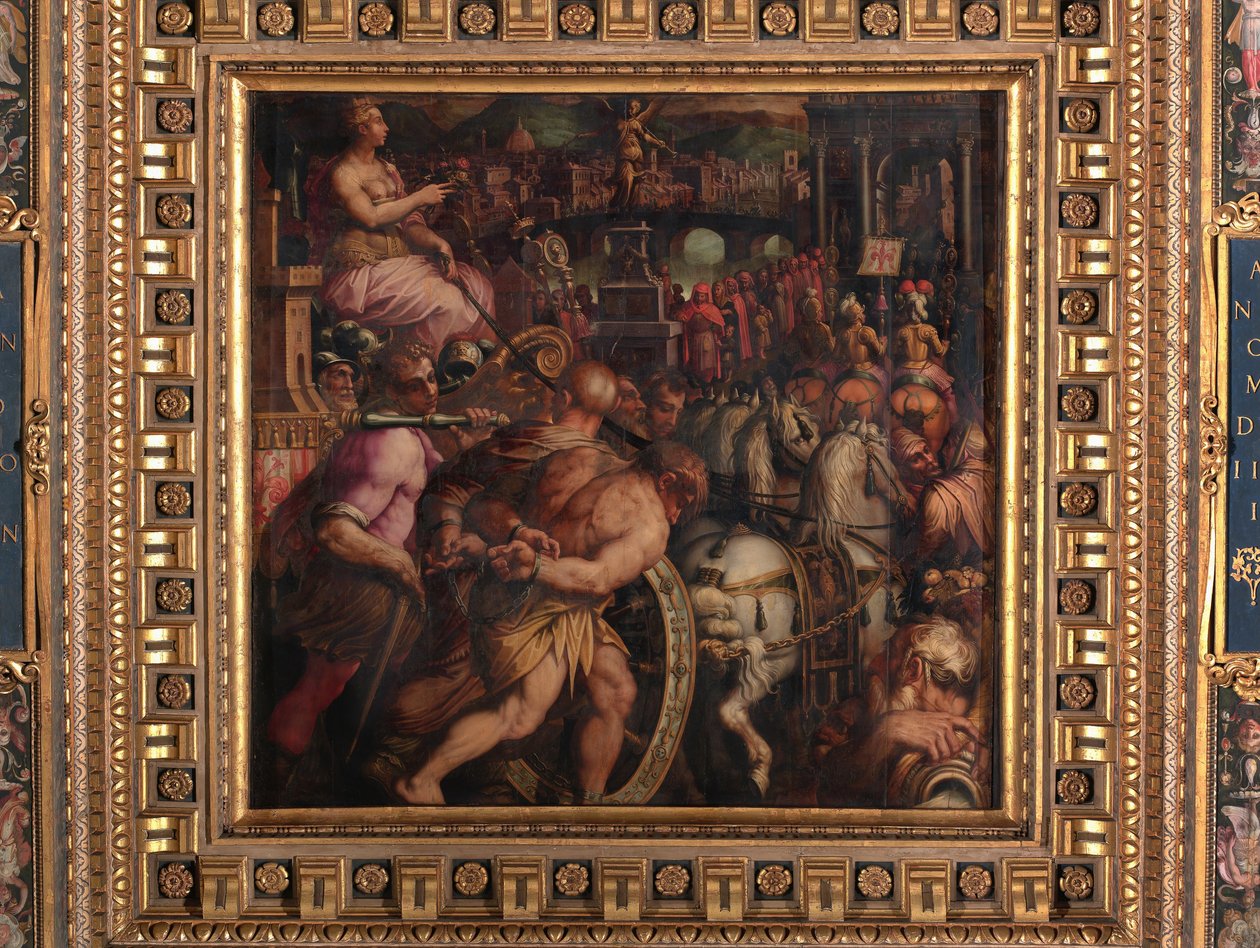 Voitto Pisan voiton jälkeen tekijältä Giorgio Vasari
