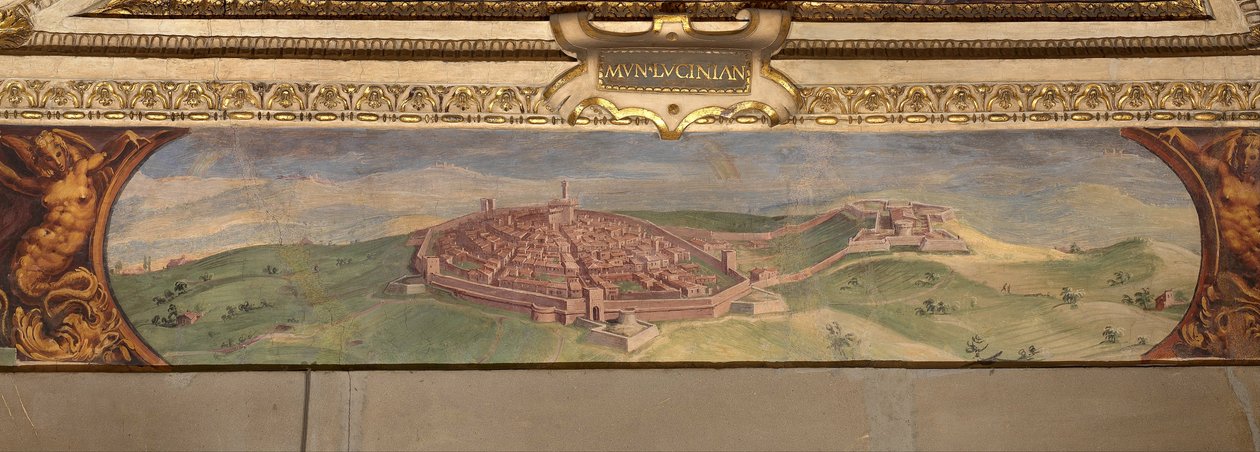 Näkymä Lucignanosta, 1557-1558 tekijältä Giorgio Vasari