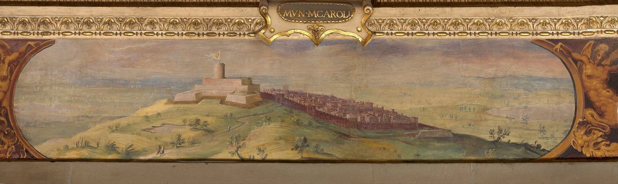 Näkymä Montecarlosta, 1557-1558 tekijältä Giorgio Vasari