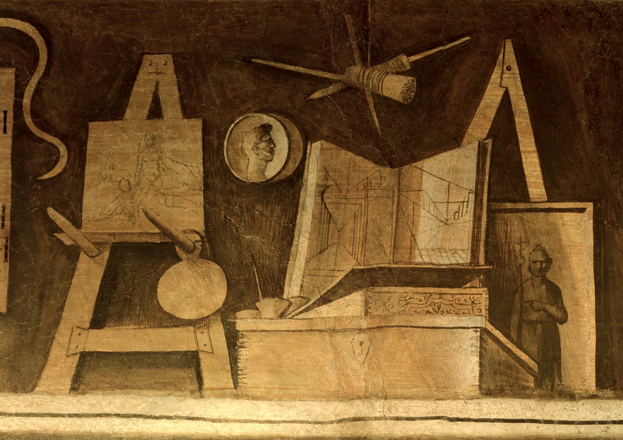 Maalaus: Erilaiset instrumentit tekijältä Giorgione da Castelfranco