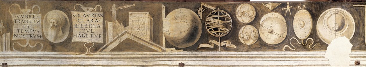 Mekaniikkataidot Frieze Casa Pellizzarissa, n. 1500 tekijältä Giorgione da Castelfranco