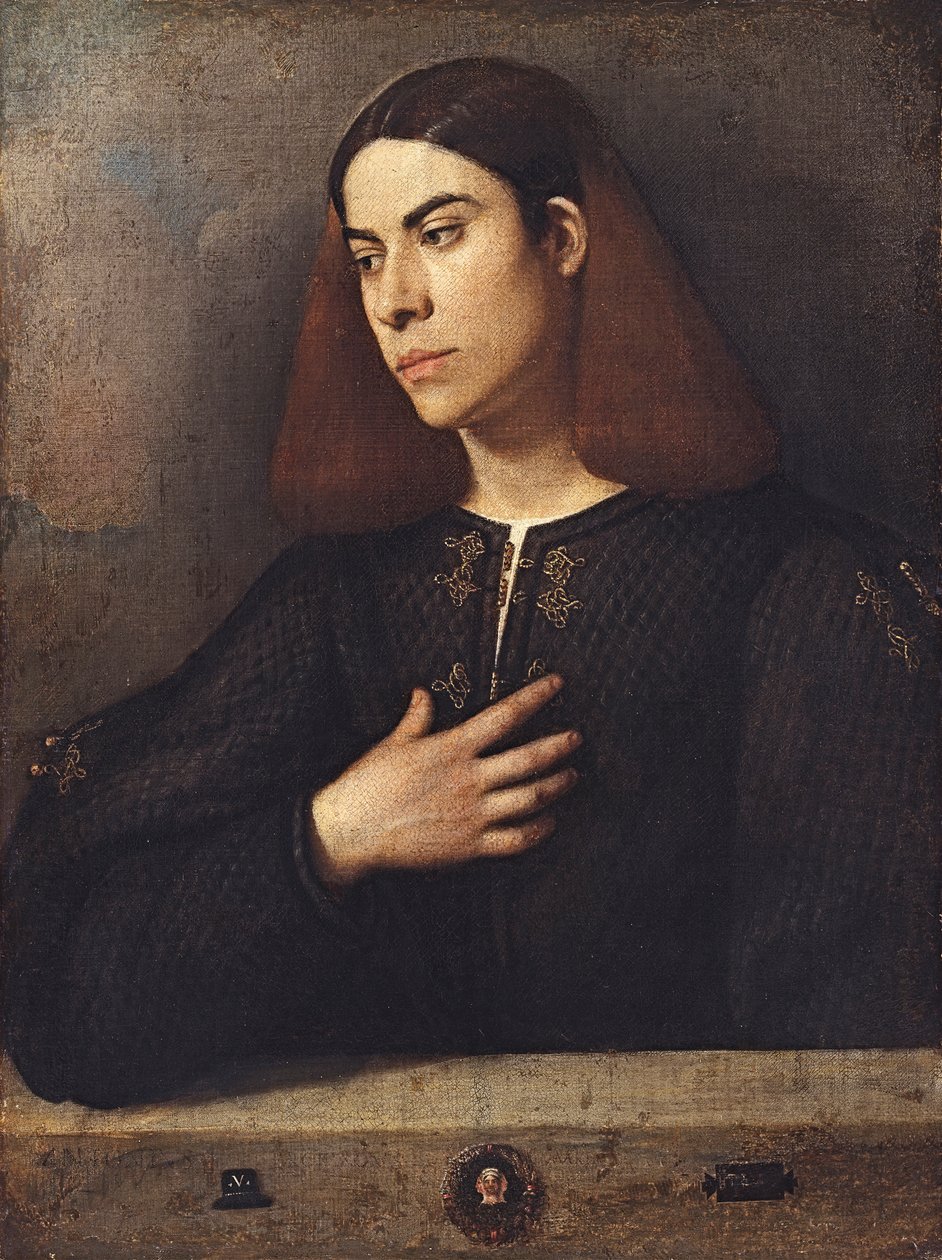 Nuoren miehen muotokuva Antonio Brocardo, noin 1509-1510. tekijältä Giorgione da Castelfranco