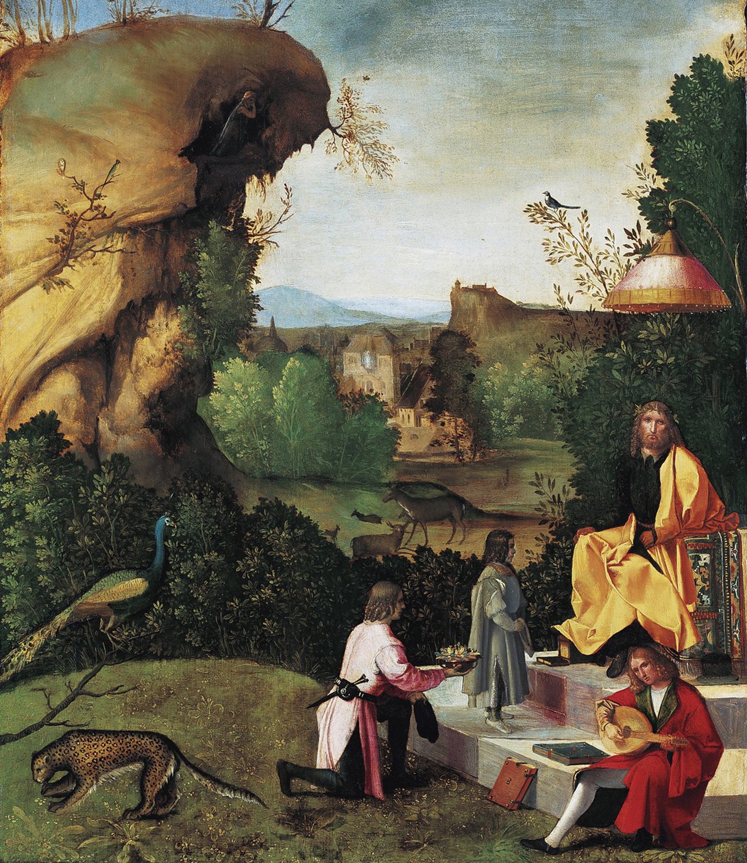 Saturnus karkotettu, 1400-luvun loppu tekijältä Giorgione da Castelfranco