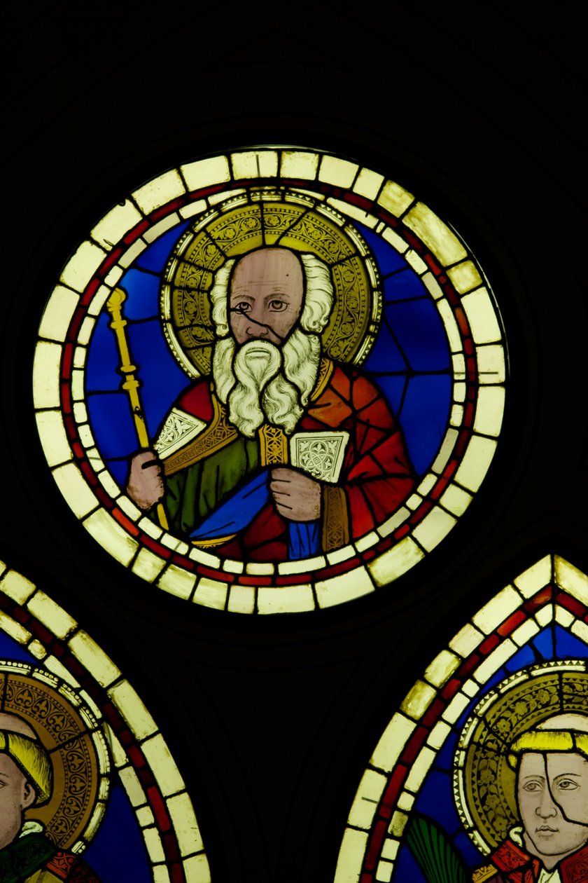 Aaron (lasimaalaus) tekijältä Giotto di Bondone