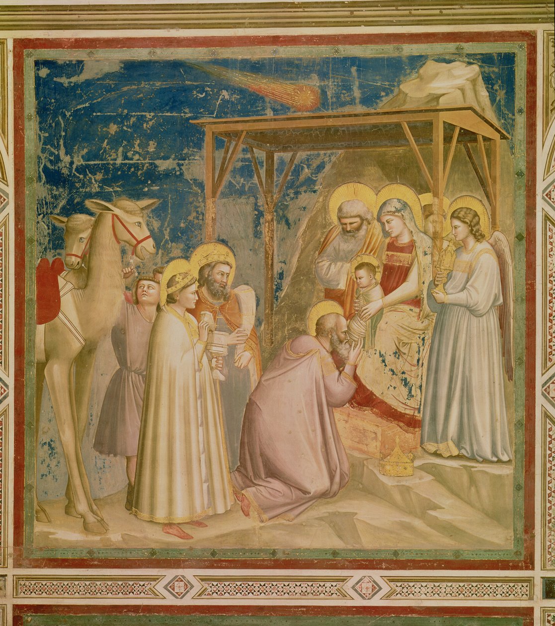 Adoration of the Magi, n. 1305 (katso lisätietoja 67136) tekijältä Giotto di Bondone