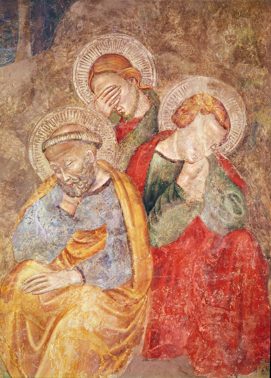 Apostolit Öljymäellä tekijältä Giotto di Bondone
