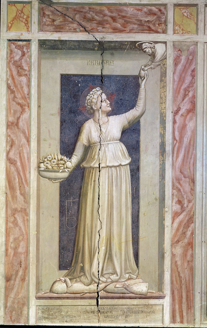 Charity, n. 1305 tekijältä Giotto di Bondone