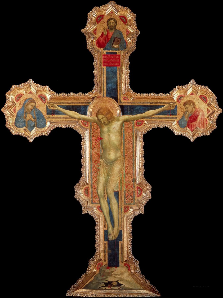 Krusifiksi c. 1317 tekijältä Giotto di Bondone