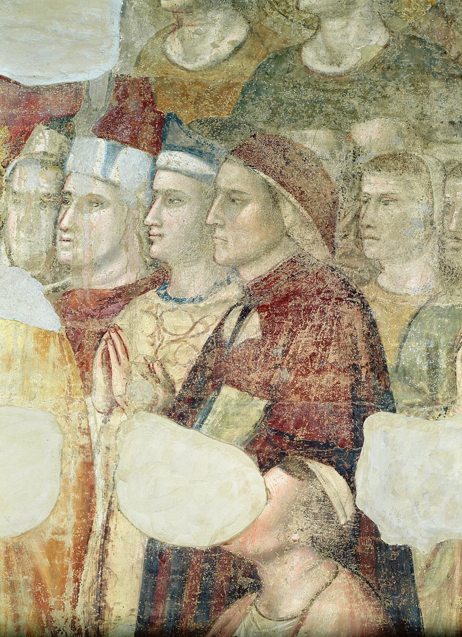 Dante Alighieri (1265-1321): (yksityiskohta) tekijältä Giotto di Bondone