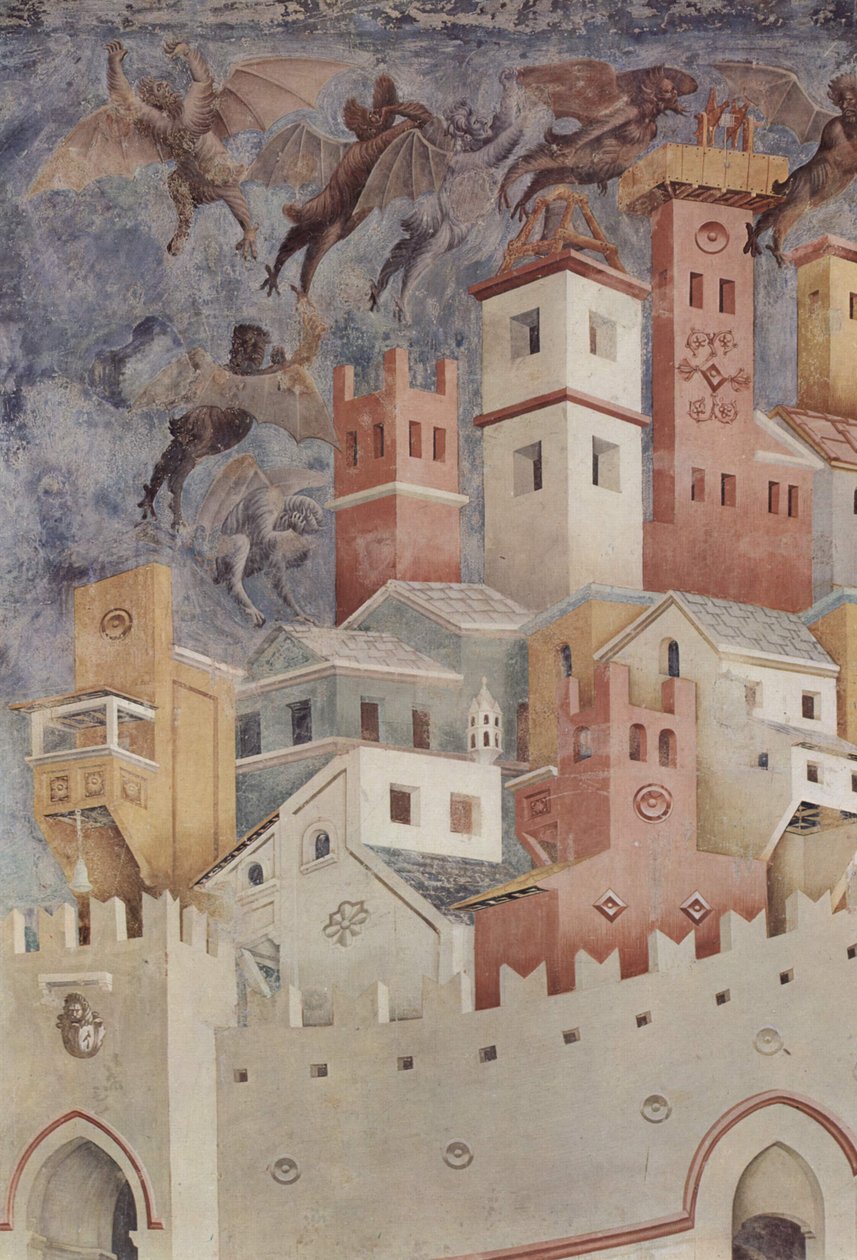 Freskenzyklus zum Leben des Hl. Franziskus von Assisi tekijältä Giotto di Bondone