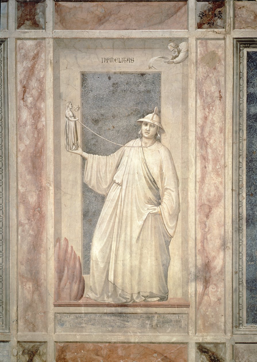 Uskottomuus, n. 1305 tekijältä Giotto di Bondone