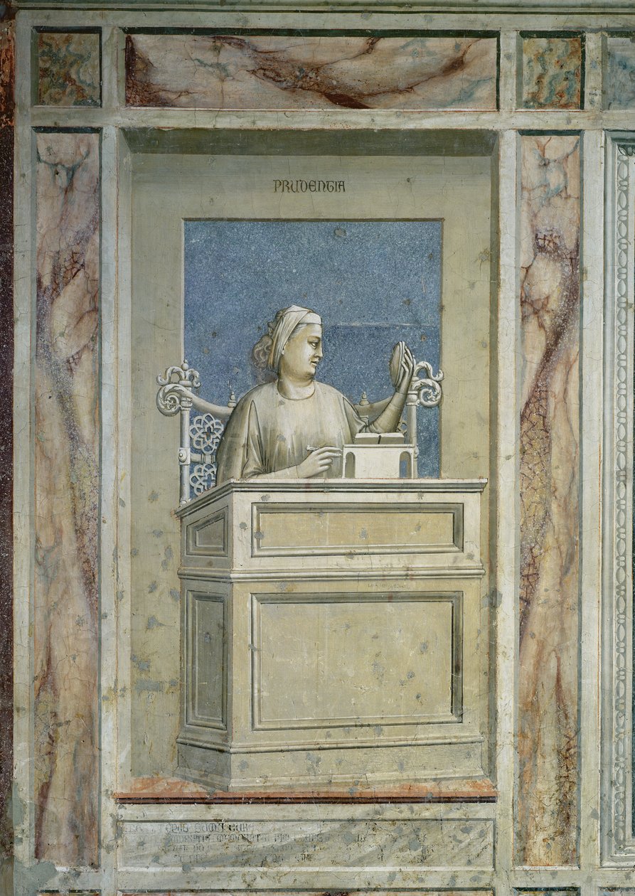 Prudence, n. 1305 tekijältä Giotto di Bondone