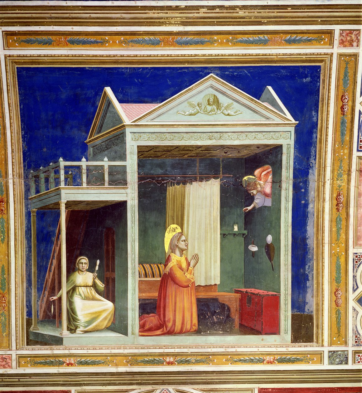 Ilmoitus Pyhälle Annalle, n. 1305 tekijältä Giotto di Bondone