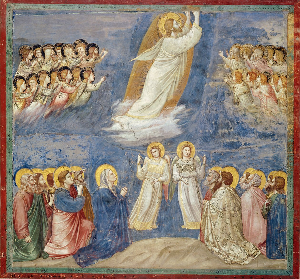 Ascension, noin 1305 tekijältä Giotto di Bondone