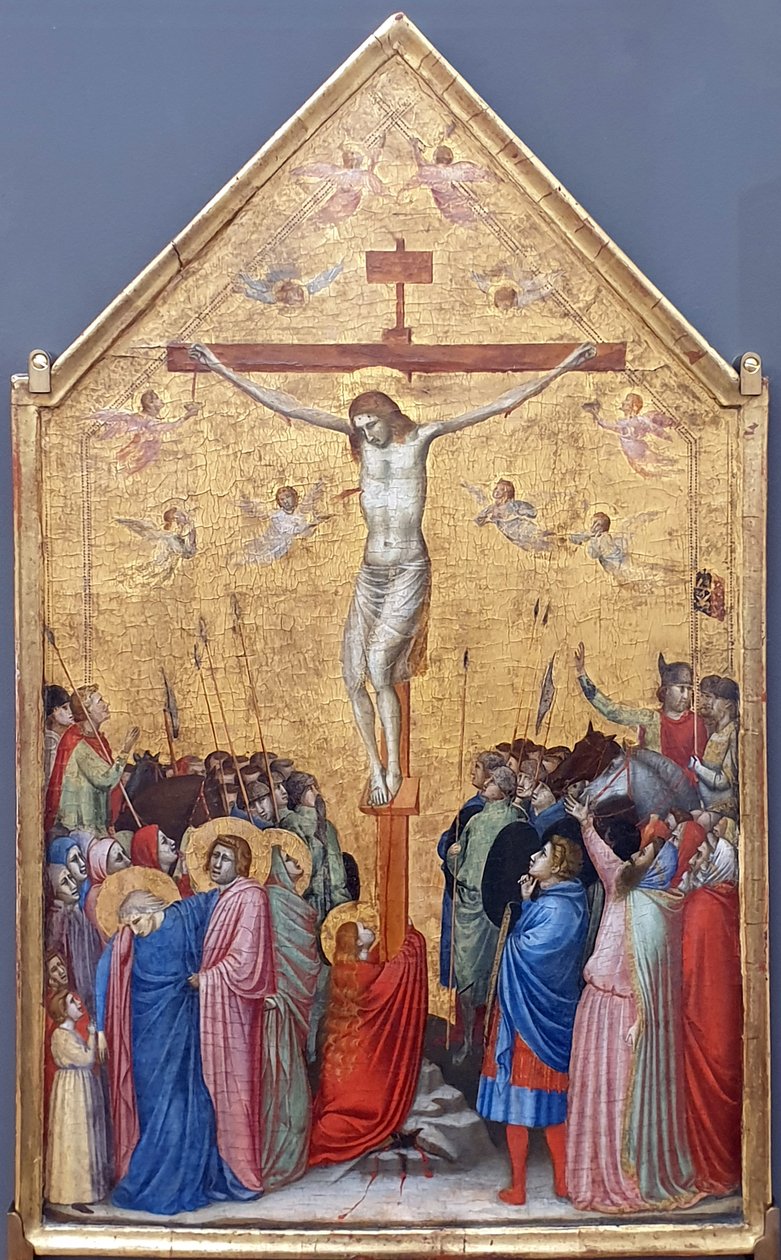 Saksa: Die Kreuzigung Christi Kristuksen ristiinnaulitseminen tekijältä Giotto