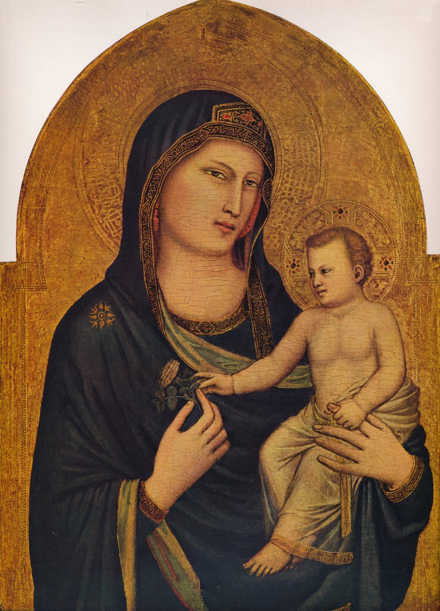 Madonna ja lapsi, 1310-1315 tekijältä Giotto di Bondone