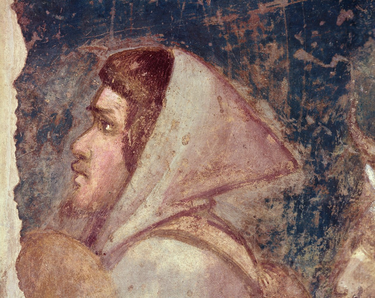 Paimenen pää tekijältä Giotto di Bondone