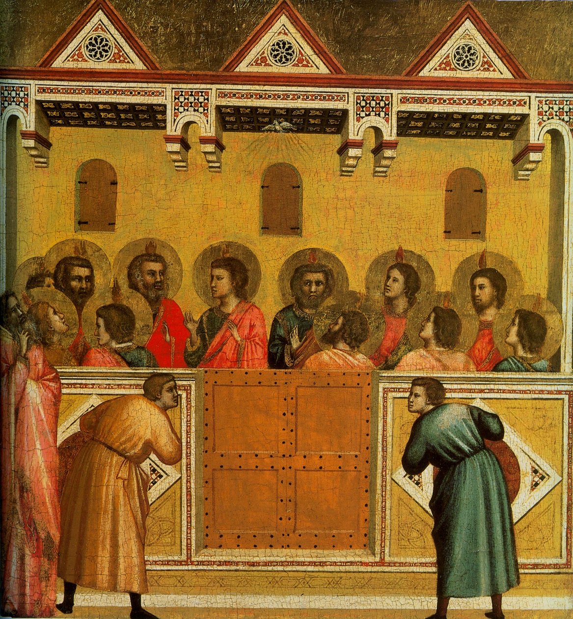 Helluntai, n. 1310-1818 tekijältä Giotto di Bondone