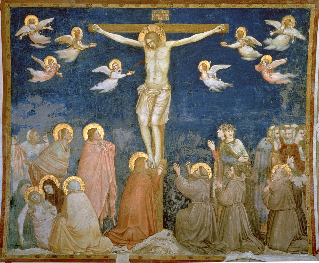 Ristiinnaulitseminen tekijältä Giotto di Bondone