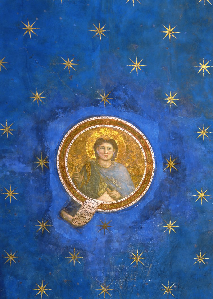 Profeetta Daniel, kattoholvista, n. 1305 tekijältä Giotto di Bondone