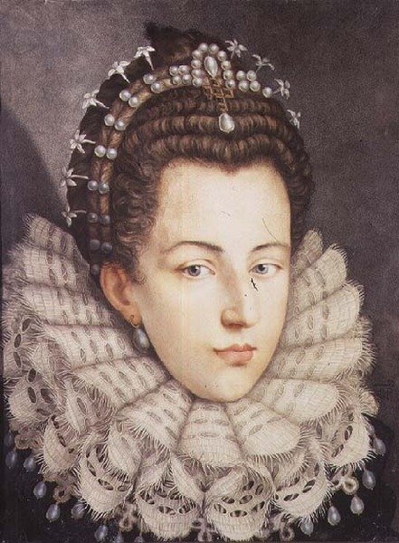 Katariina Itävalta, Savoyn herttuatar, Carlo Emanuele I:n vaimo (1580-1630) tekijältä Giovanna Garzoni