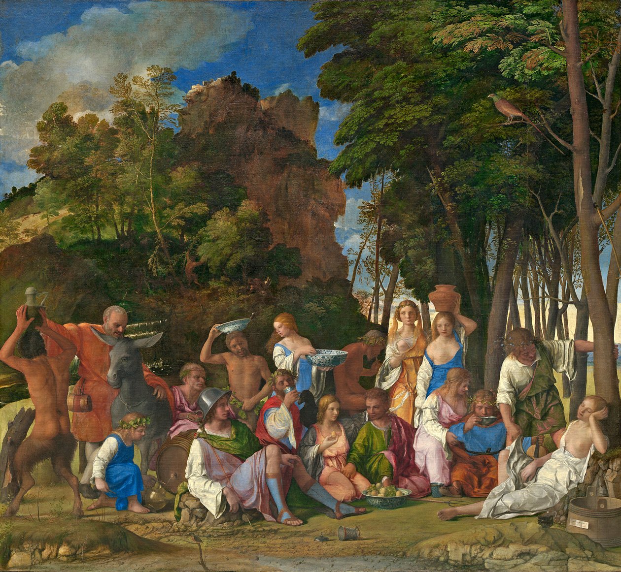 Jumalien juhla, 1514-29 tekijältä Tiziano Vecelli