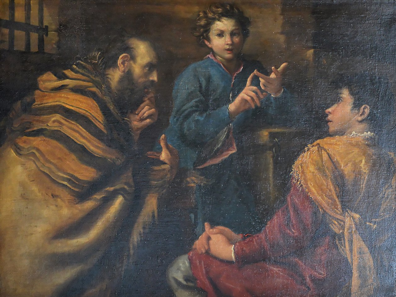 Joseph expliquant les songes tekijältä Giovanni Antonio Burrini