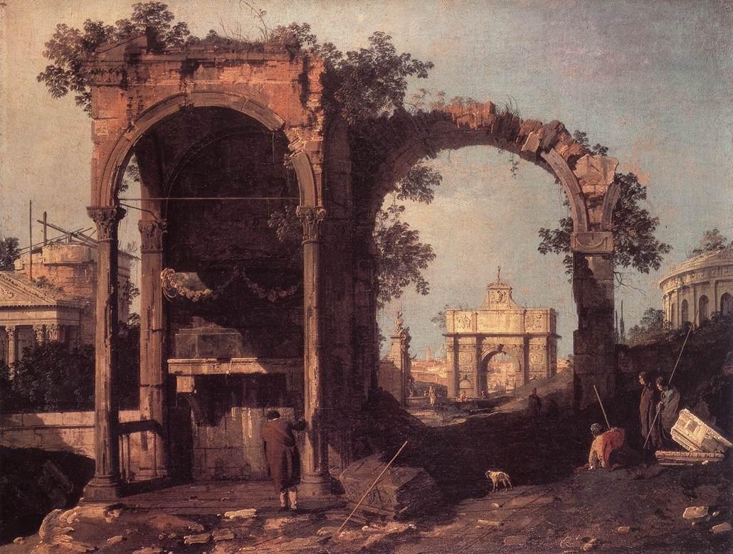 il Canaletto tekijältä Giovanni Antonio Canal
