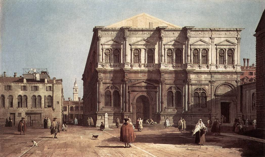 Campo San Rocco tekijältä Giovanni Antonio Canal