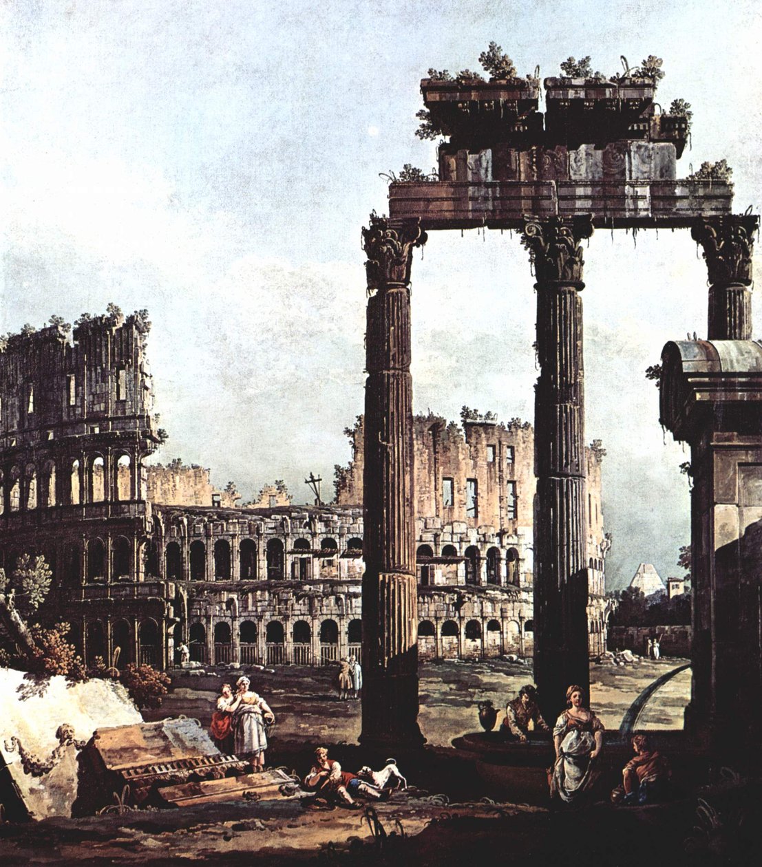 Capriccio Romano tekijältä Giovanni Antonio Canal
