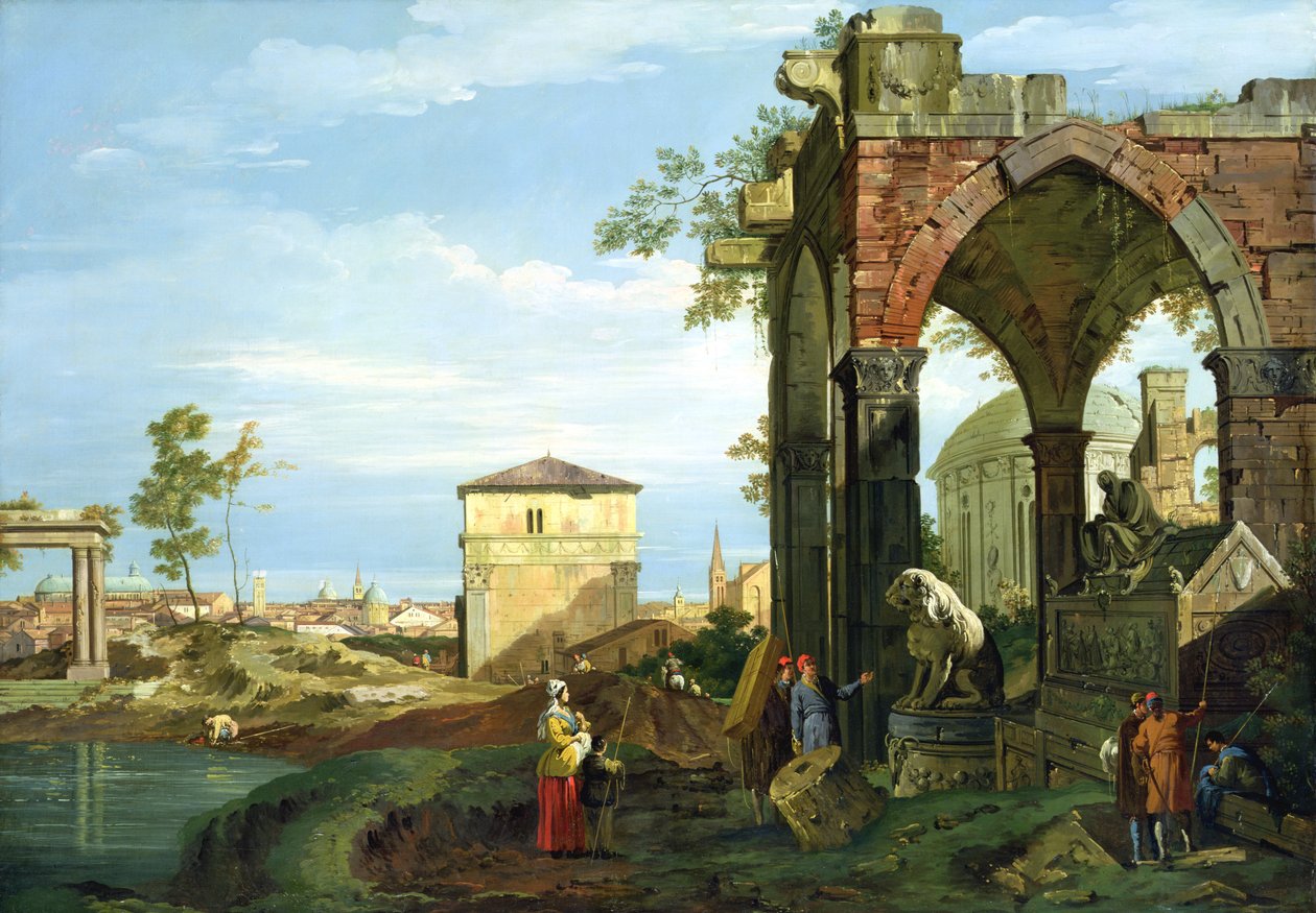 Capriccio Padovan aiheilla tekijältä Giovanni Antonio Canal
