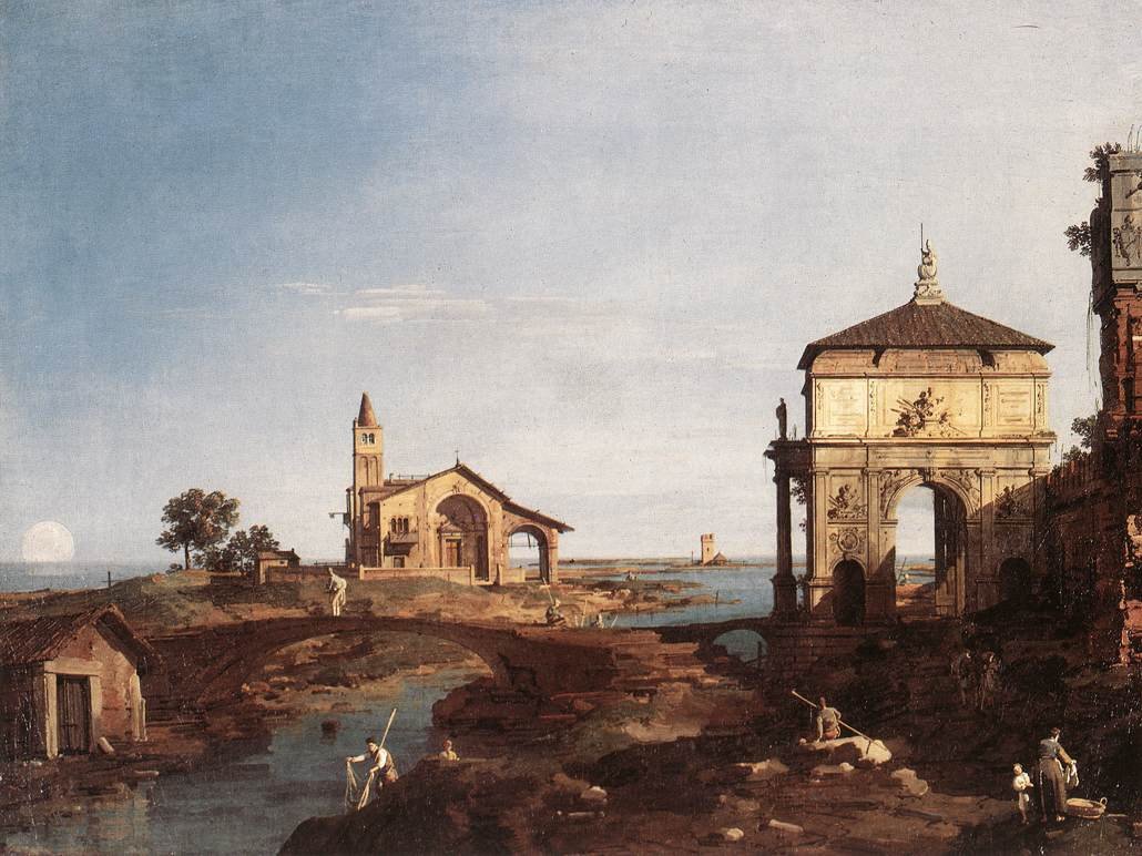 Capriccio venetsialaisilla motiiveilla tekijältä Giovanni Antonio Canal