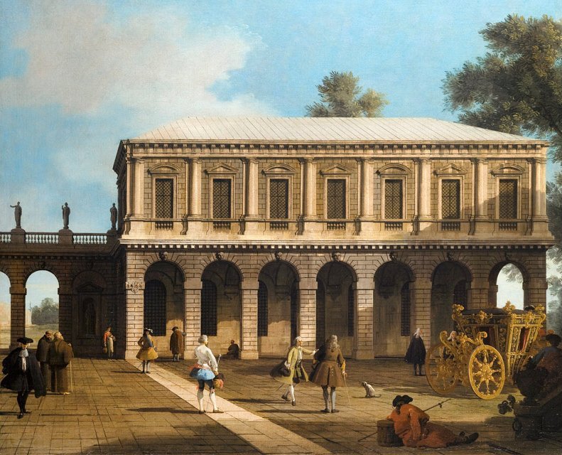San Marcon vankilat tekijältä Giovanni Antonio Canal
