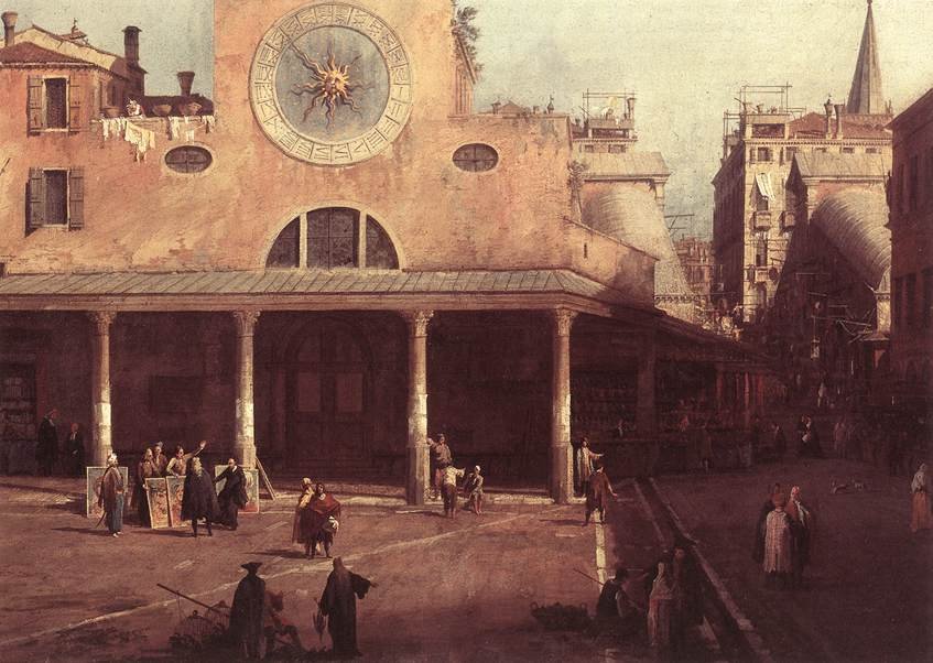 San Giacomo di Rialto tekijältä Giovanni Antonio Canal