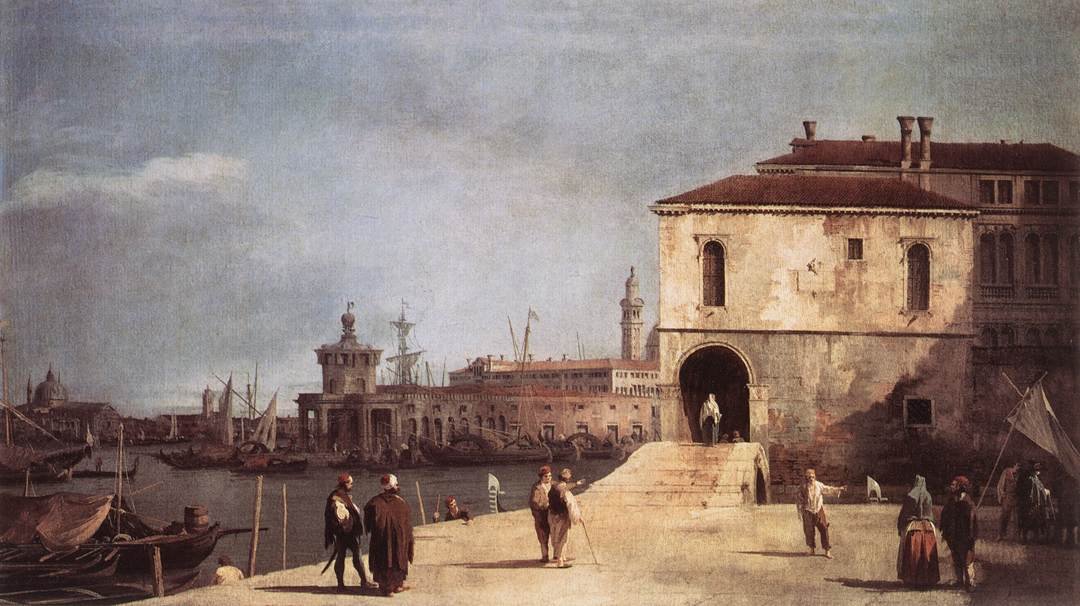 Fonteghetto della Farina tekijältä Giovanni Antonio Canal