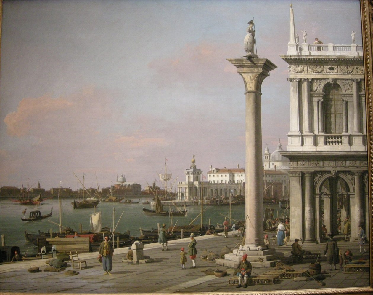 bacino di san marco dalla piazzetta tekijältä Giovanni Antonio Canal