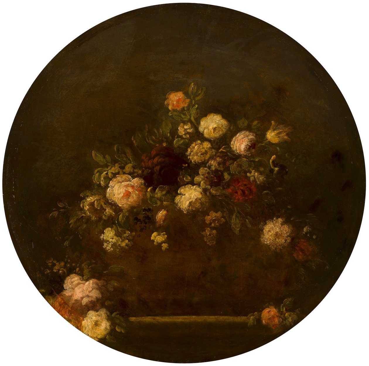 Bloemen in een vaas tekijältä Giovanni Antonio Pellegrini